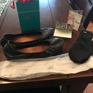 Tieks. Matte black. Size 7